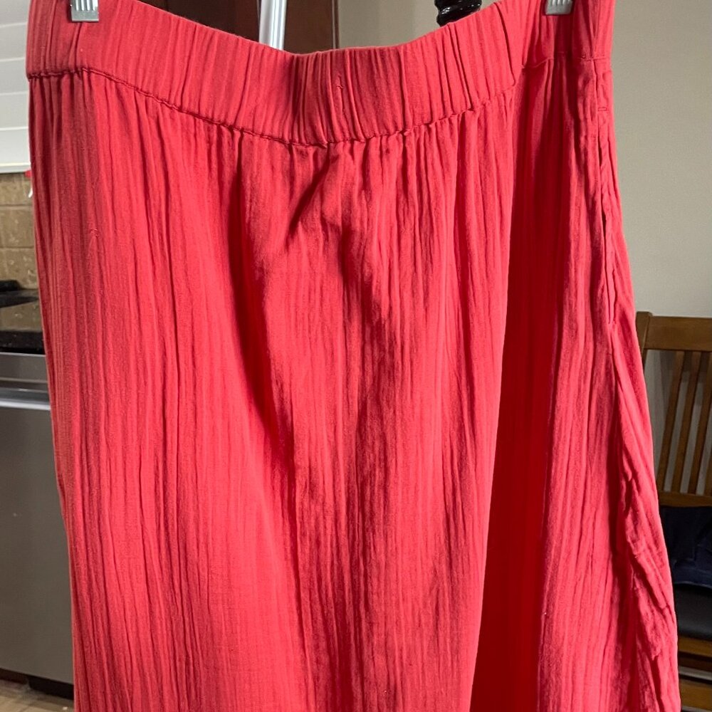 Pact Organic Gauze Long Skirt NWT Sz. L